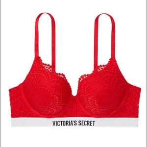 Red Lace Victoria’s Secret Bralette